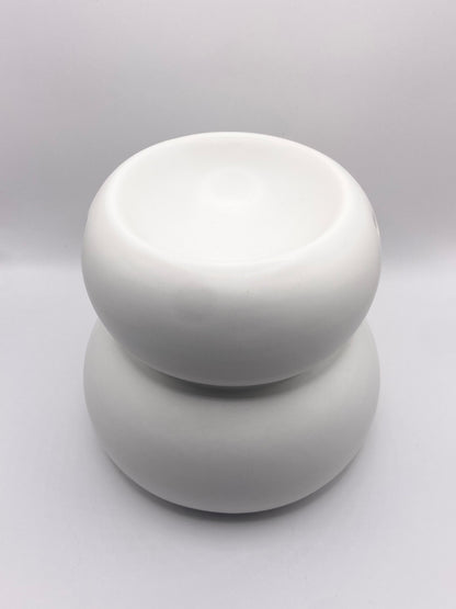 Wax Burner (White Curved)